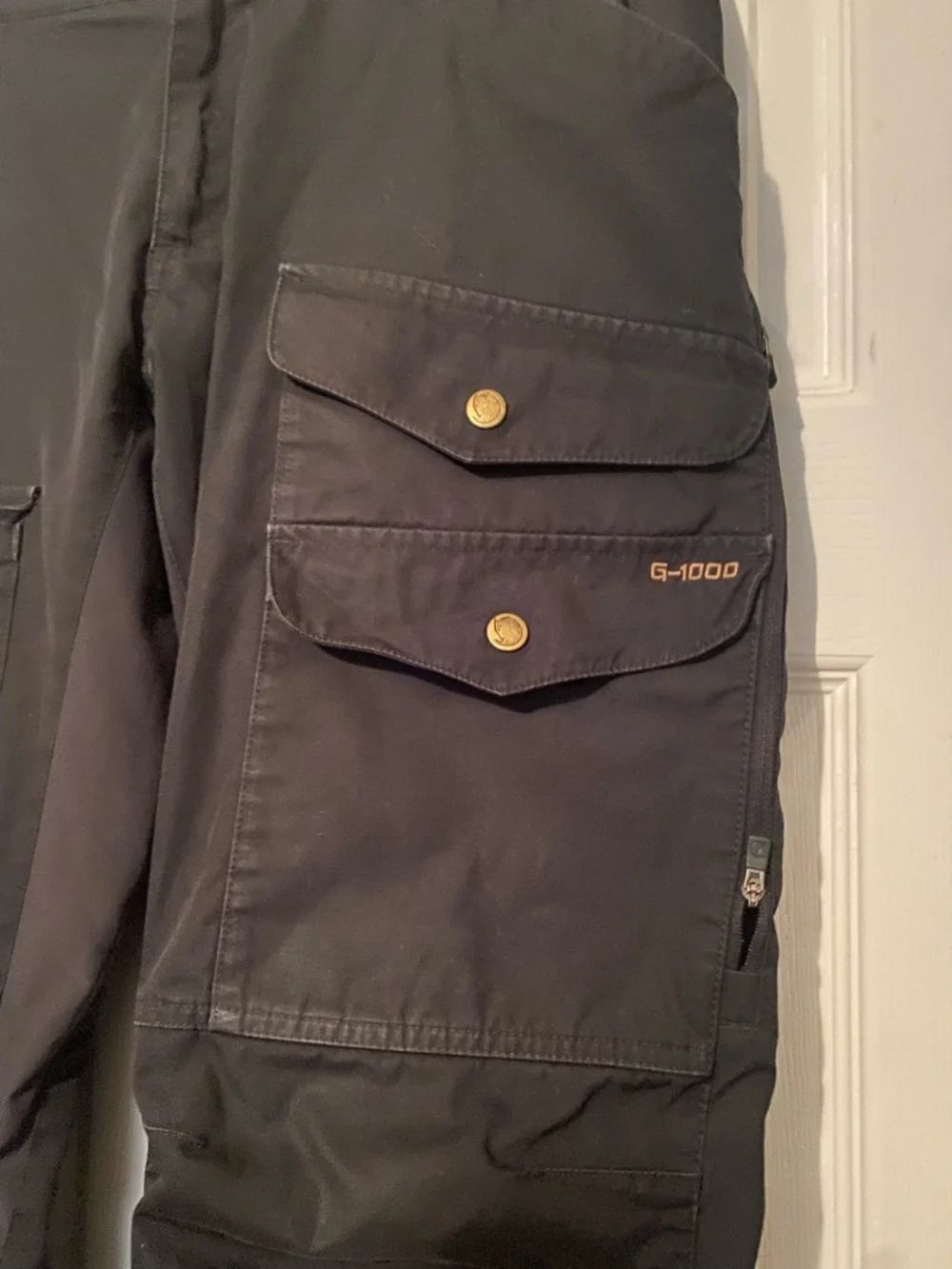 Fjallraven G-1000 Men's Cargo Pants in Black - Picture 11 of 11